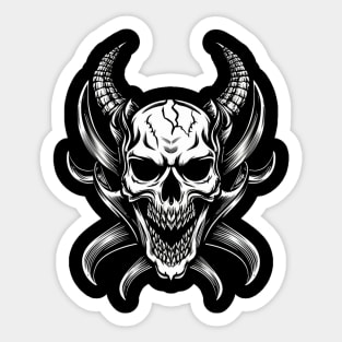 Dragon Skull Play Swift Sticker